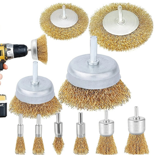 10pcs wire brush wheel - wire, cup