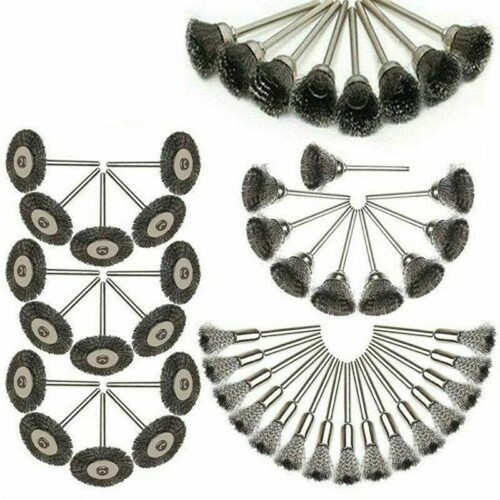 36pcs steel wire brush - 36pcs,